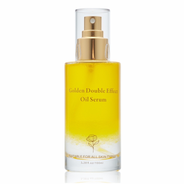 Double Gold Essence Oil,MIRALLER,Skin Regenerating,Hydrating Moisturizer